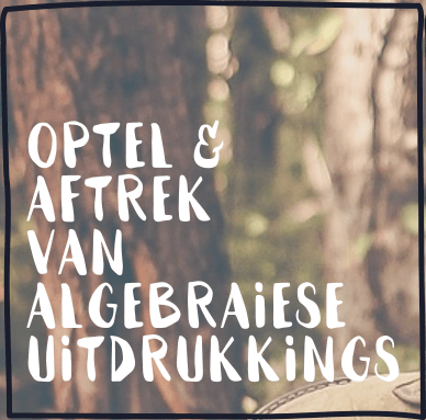 Optel en aftrek